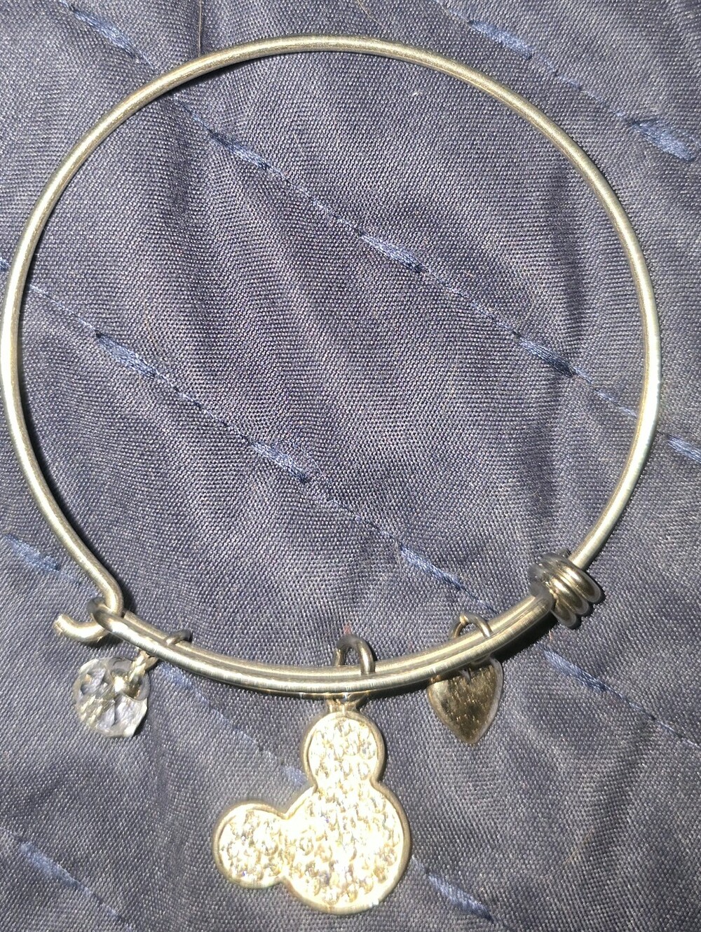 Alex and Ani Disney Parks Collection Mickey Mouse Charm Bracelet